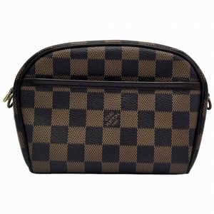 LOUIS VUITTON ルイ ヴィトン N51296 ポシェット ダミエ 斜めがけバック ブラウン 【中古】