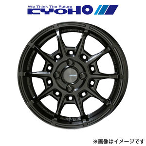 共豊 アルミホイール 4本 ガレルナ レフィーノ ライズ A200A/A210A(16×6.5J 4-100 INSET43 マットブラック)KYOHO GALERNA REFINO