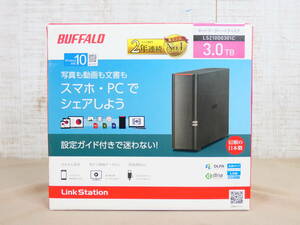 未使用！ BUFFALO バッファロー LinkStation LS210D0301C 3TB スマホ/タブレット/PC対応 ネットワークHDD＠60(6)