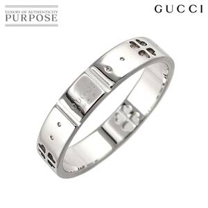 グッチ GUCCI アイコン アモール フォーエバー #16 リング K18 WG ホワイトゴールド 750 指輪 Icon Ring 90252711