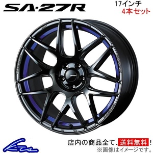 ウェッズ ウェッズスポーツ SA-27R 4本セット ホイール カムリ AXVH70 0074229 weds ウエッズ WedsSport SA27R アルミホイール 4枚 1台分