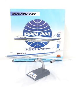 1円～③◆INFLIGHT◆インフライト200 PAN AM パンアメリカン航空 1/200 ボーイング747 N725P A 共箱 中古 現状品 詳細不明 長期保管品