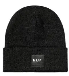 HUF Box Logo Beanie Black ビーニー