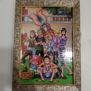 M04035　ジグソーパズル　額付き　完成品　「ONE PIECE　ワンピース」