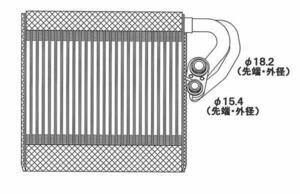 ★ワゴンＲ★パレット★CBA-MH23S/MK21S DBA-MH23S/MK21S★R134a★サーミスタ付★エバポレーター★新品 即納★１２ヶ月保証★