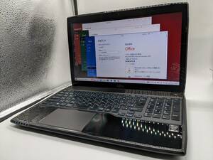 【最上級i7+SSD512GB+タッチパネル液晶】AH56/M Corei7-4702MQ/Win10/Office/カメラ/Blu-ray/Bluetooth