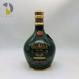 【未開栓】GLENFIDDICH グレンフィディック ピュアモルト グリーン陶器ボトル 緑 スコッチ ウイスキー 750ml 43% 1172g WH53143