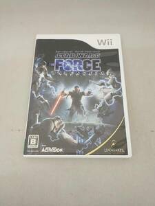 説明書なし 【1円出品】Wii スター・ウォーズ フォース アンリーシュド