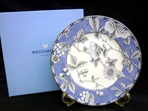 新品未使用　WEDGWOOD　ウェッジウッド　フランシスブルー　20cmプレート　希少　レアもの