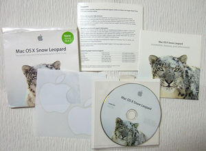 送料無料 Mac OS X 10.6 Snow Leopard 中古