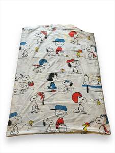Vintage Peanuts Bedspread/ピーナッツ スヌーピー ベッドスプレッド/ヴィンテージ/60s/70s/180257048