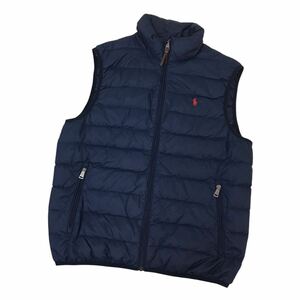 ND217-53 POLO RALPH LAUREN ポロラルフローレン ノースリーブ ダウンベスト トップス ダウン90%他 ネイビー系 メンズ M