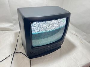 当時物　SHARP　シャープ　ブラウン管テレビ　テレビデオ　VT-14M30　14インチ　96年製　カラーテレビジョン受信機　楽88