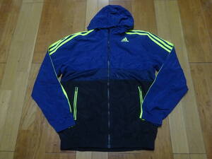 ■O-302 ■adidas　薄手ジャンパー　サイズＭ