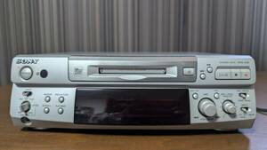 ● 通電確認済・ジャンク ●　SONY ソニー　MDS-S38 MDデッキ オーディオ機器 MINIDISC DECK