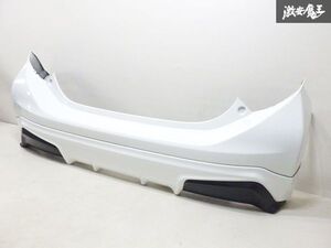 TRD Ver.2 NHP10 アクア 前期 リアスカート ハーフスポイラー バンパー付 52119-52790 082 ライムホワイトパールクリスタルシャイン 棚2N