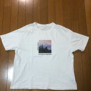 Tシャツ　白　Fサイズ　綿100% 洗濯済み　送料230円