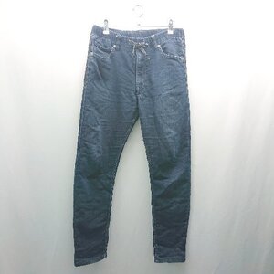 ◇ AZUL BY MOUSSY デニム生地 ウエストゴム カジュアル ストレッチ スキニーパンツ サイズS ブルー レディース E