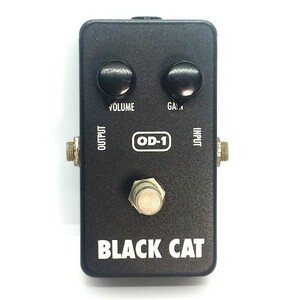 【1円スタート】 BLACK CAT ( ブラックキャット ) / OD-1 初期型 ギター用エフェクター ファズ