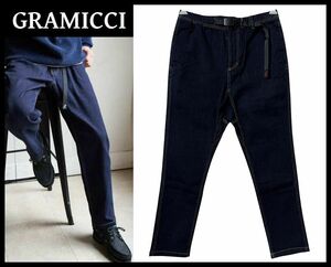 ■ 試着のみ 未使用 GRAMICCI グラミチ GMP-19S010 DENIM NN-PANTS タイトフィット デニム ニュー ナロー クライミング パンツ 濃紺 L