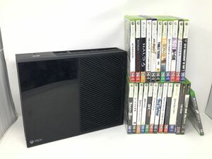 ジャンク【Microsoft】マイクロソフト Xbox One 本体 ソフト まとめ売り 1504 エックスボックス テレビゲーム 精密機器【いわき平店】