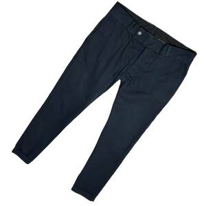 定価3万 AKM SANDRIO HEAVY COTTON OX TROUSER サイズM ブルー　イタリアヘビーコットンオックススラックスパンツ wjk 1piu