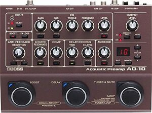 【中古】 BOSS AD-10 Acoustic Preamp ボス アコースティックプリアンプ