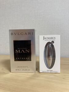 廃盤希少新品未使用 未開封 BVLGARI マンエクストリーム オードトワレ スプレー６０ml＆高級アトマイザー