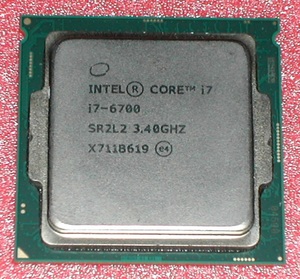 4コア8スレッド　Core i7 6700 LGA1151