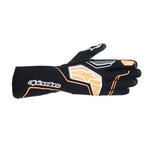 alpinestars(アルパインスターズ) カートグローブ TECH-1 KX V4 GLOVES Lサイズ 156 BLACK ORANGE FLUO [FIA8877-2022規格適合]