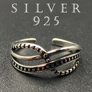 シルバーリング リング メンズ ファッション アクセサリー 309A F