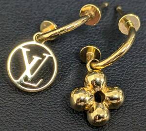 ★ 【保存袋付】 LOUIS VUITTON ルイヴィトン ピアス ブックルドレイユブルーミング M64859