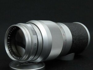 ●○Leica ELMAR 135mm F4 カメラレンズ 中望遠 単焦点 Mマウント ライカ Leitz ケース付○●027933004m○●