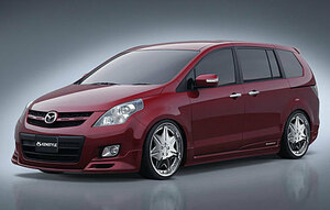 ケンスタイル MPV 23C Sporty Package LY3P 前期 フロントアンダースポイラー