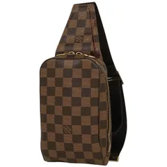 ルイ・ヴィトン Louis Vuitton ジェロニモス ウエストバッグ ショルダーバッグ ボディバッグ ダミエ ブラウン N51994 レディース 【中古】