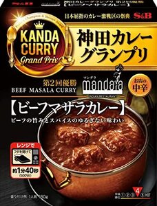 神田カレー エスビー食品 マンダラビーフマサラカレー 180g×5箱