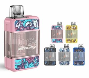 新品 Aspire GoTek S Pod System Kit 650mAh 4.5ml ピンク アスパイア ゴーテックS ポッド 電子タバコ Vape ベイプ 正規品 保証あり