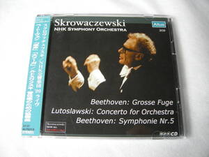 【スタニスラフ・スクロヴァチェフスキ＆Ｎ響/ベートーベン：交響曲第５番「運命」他　2CD　1999　ライヴ】