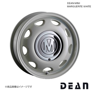 ディーン ミニ 15インチ 8穴 8H 98/100 5.0J +35 FIAT フィアット パンダ ホイール 4本 マーガレットホワイト DEAN MINI