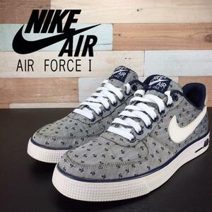 NIKE AIR FORCE 1 PRM QS ナイキ エア フォース 1 AC プレミアム QS ミッドナイトネイビー 24.5cm U01179 656523-400