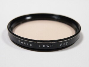 ◎ Kenko LBW2 52mm ケンコー CLOUD 曇天用 フィルター