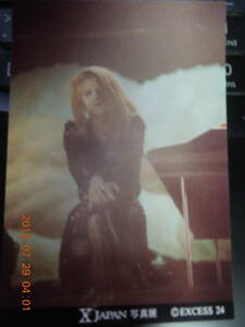 YOSHIKI 写真 ブロマイド 94 / X JAPAN 写真展