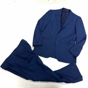 1621◎ UNITED ARROWS GREEN LABEL RELAXING グリーン レーベル リラクシング スーツ ジャケット パンツ スラックス ネイビー メンズ