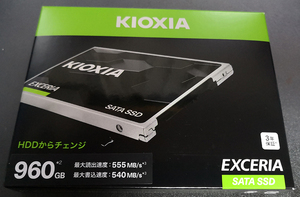 新品未開封◆キオクシア(KIOXIA) SSD-CK960S/N (960GB SSD）◆【国内正規代理店品】※3台あります。