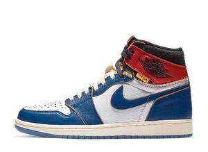 Union Nike Air Jordan 1 Retro High OG NRG "Storm Blue/Varsity Red" 24cm BV1300-146