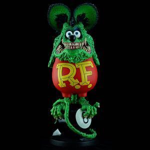 【即決・送料無料】　RAT FINK ラットフィンク　8ボール エディション DUNK ソフビ製　塗装済完成品 ★☆3