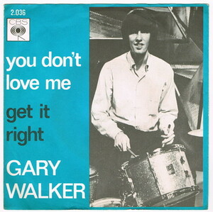 ●GARY WALKER / YOU DON