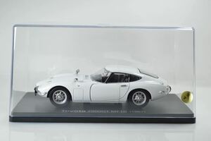 29 アシェット 1/24 国産名車 トヨタ Toyota 2000GT MF10 (1967) 専用ケース付き