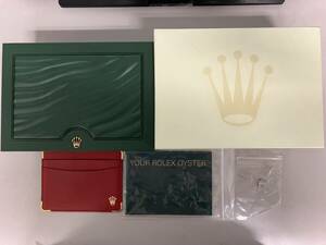 ROLEX　空き箱と一部付属品　ロレックス箱.ボックス.ケース.BOX