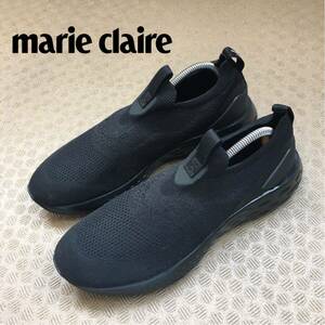 ★【 marie claire homme 】★ストレッチニット スリッポン メンズスニーカー★サイズ 26.5